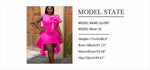 Pink Ruffle Asymmetrical Dress