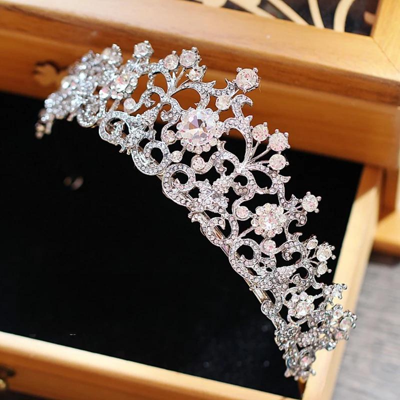 Vintage Rhinestone Bridal Crown